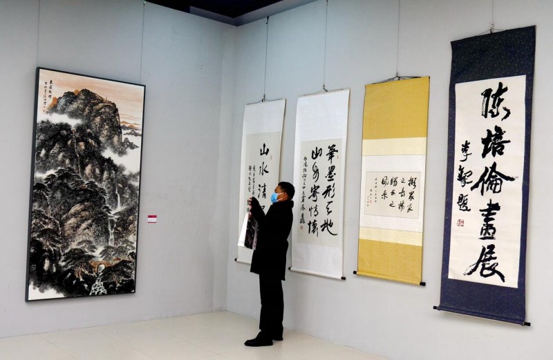 林泉丘壑—著名画家陈培伦山水画展在中国国家画院隆重举行..
